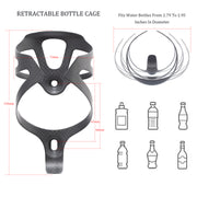 carbon fiber bottle cage, view 9 - MRSLM