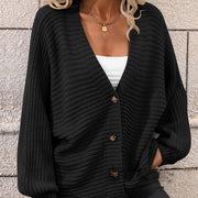 women's loose knitted patchwork sweater, view 2 - MRSLM