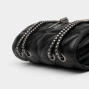 chic PU leather chain shoulder bag, view 7 - MRSLM