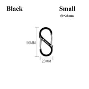 s-type aluminum carabiner, view 9 - MRSLM