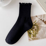women's ruffle ankle socks 5 pairs, view 12 - MRSLM