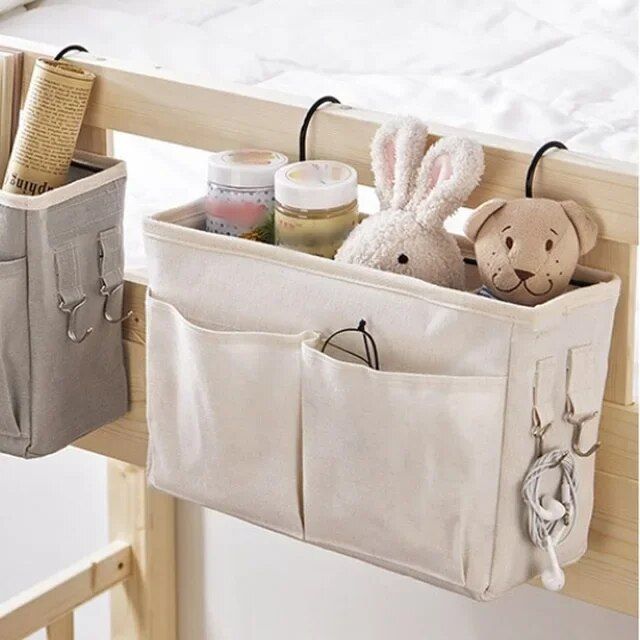 bedside hanging storage organizer, view 7 - MRSLM