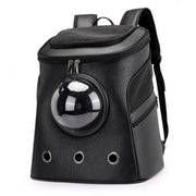 space capsule pet backpack, view 4 - MRSLM