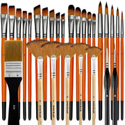32 pcs paint brush set, view 3 - MRSLM