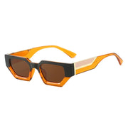 wrap sunglasses with gradient lens, view 2 - MRSLM