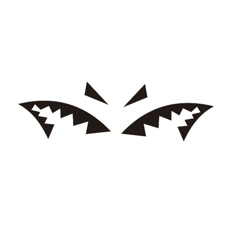 shark mouth car decal, view 8 - MRSLM