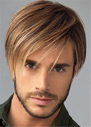 men's short straight wig, view 2 - MRSLM