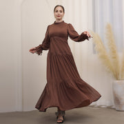 lace long sleeve maxi dress - MRSLM