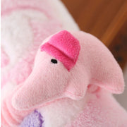 elephant baby blanket, view 6 - MRSLM
