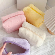 soft plush makeup bag - MRSLM