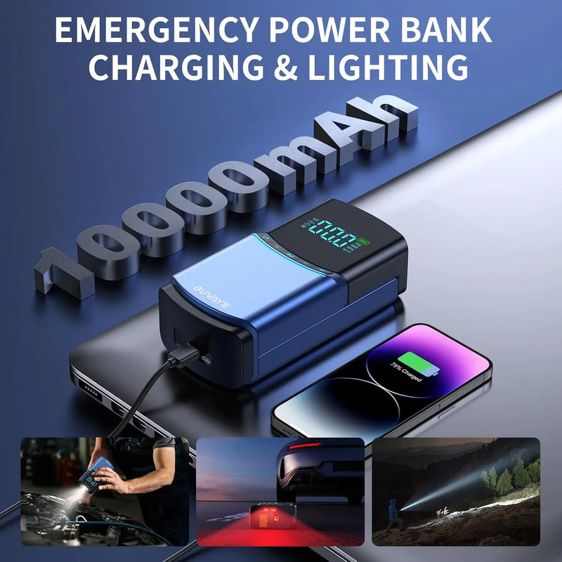 4-in-1 car jump starter, view 7 - MRSLM