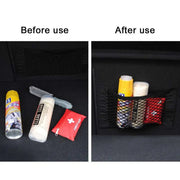 elastic car trunk storage net, view 6 - MRSLM