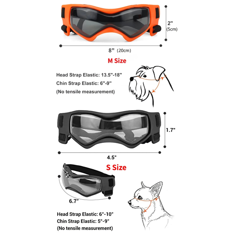 dog goggles with UV protection, view 11 - MRSLM