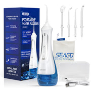 portable usb rechargeable water flosser, view 3 - MRSLM
