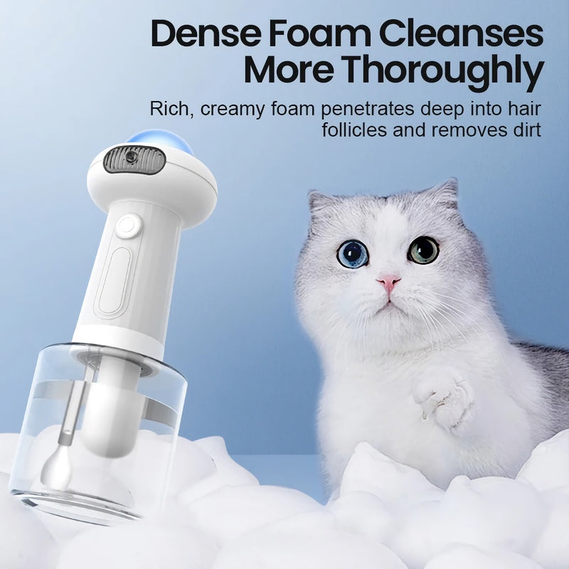automatic pet foam dispenser, view 5 - MRSLM