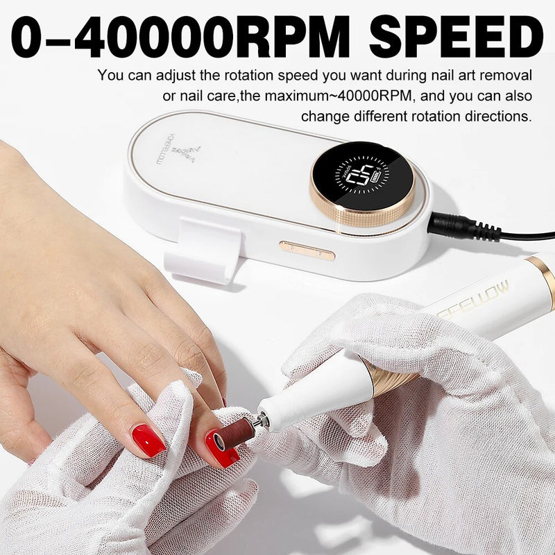 electric nail drill, view 9 - MRSLM