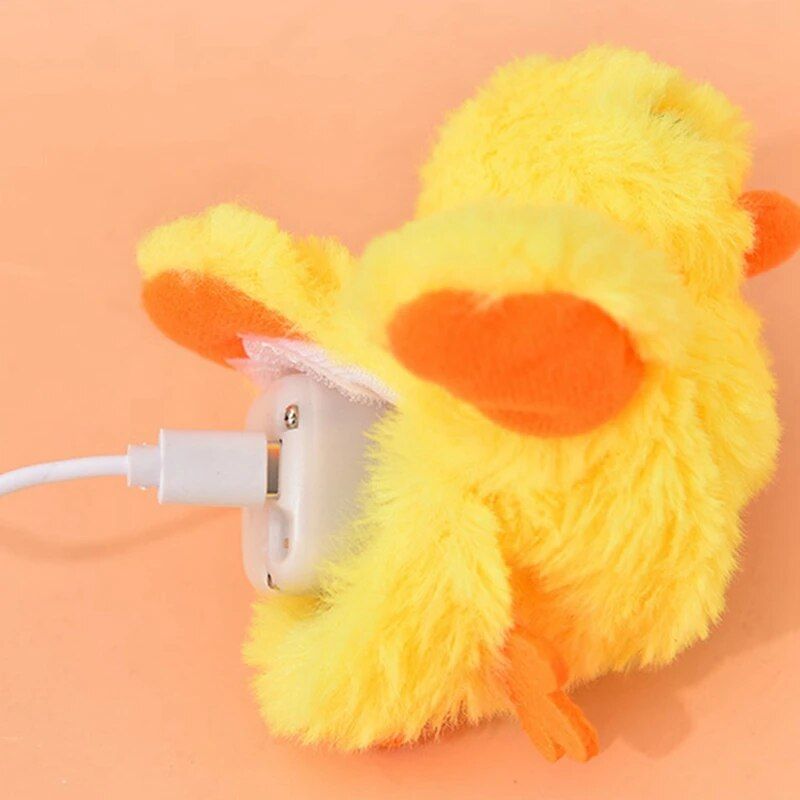 electric duck toy for cats, view 8 - MRSLM