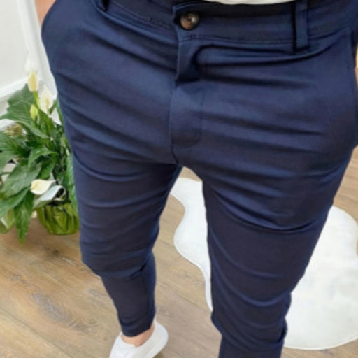 textured ankle-banded pants - MRSLM