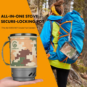 portable backpacking stove, view 4 - MRSLM