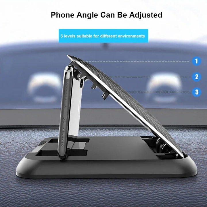 Universal Dashboard Car Phone Holder with Anti-Slip Silicone Suction