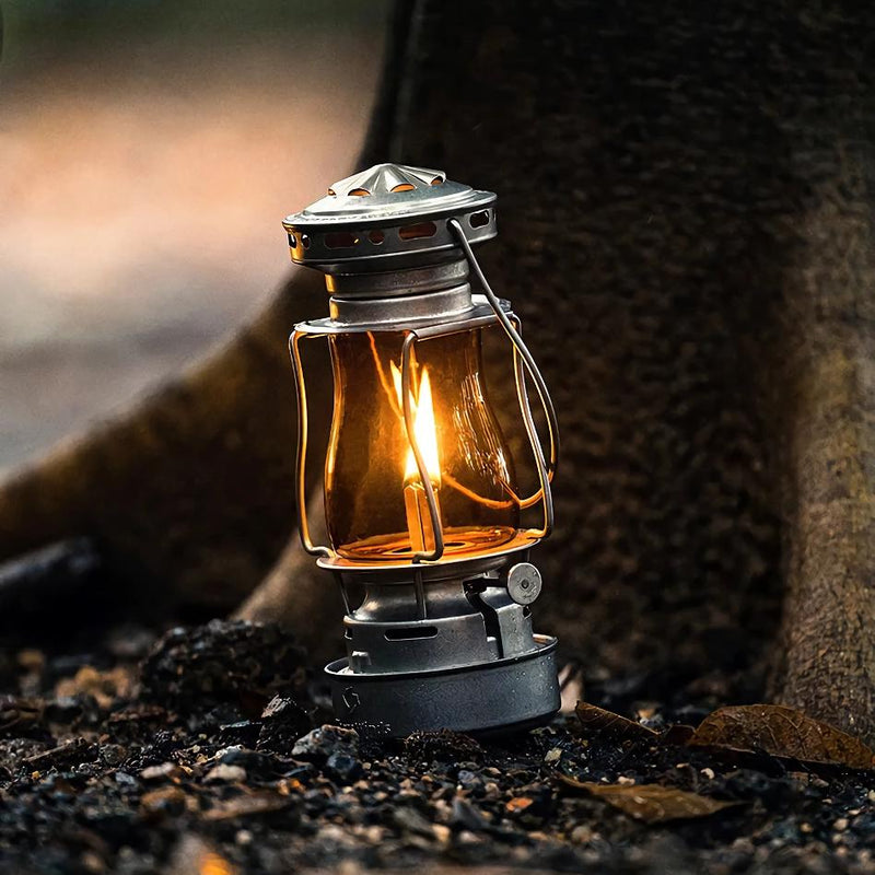 Portable vintage kerosene camping oil lamp, view 13 - MRSLM