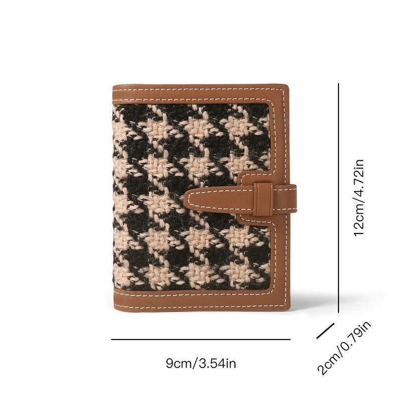 short PU card holder wallet with box, view 2 - MRSLM