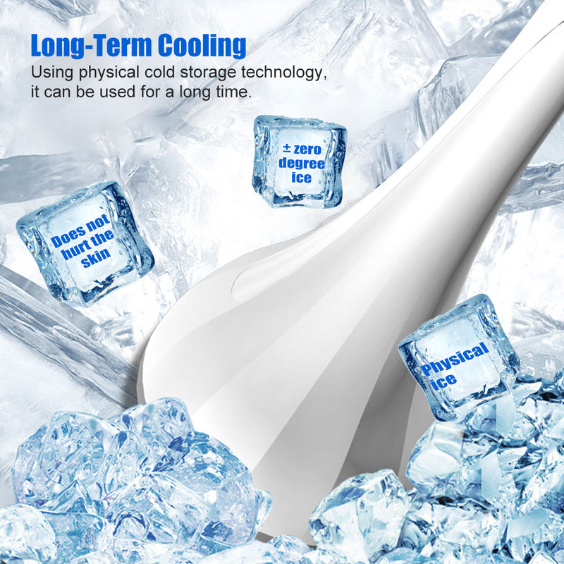 ice hammer facial roller massager, view 6 - MRSLM