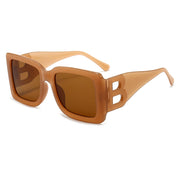 Oversized rectangular sunglasses, view 4 - MRSLM