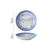 lucky cat sauce dish, view 4 - MRSLM