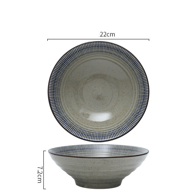 japanese ceramic ramen bowl, view 8 - MRSLM