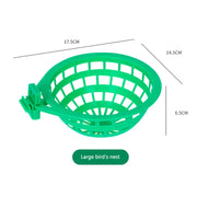 durable plastic bird nest cage, view 2 - MRSLM