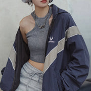 Retro reflective bomber jacket, view 7 - MRSLM