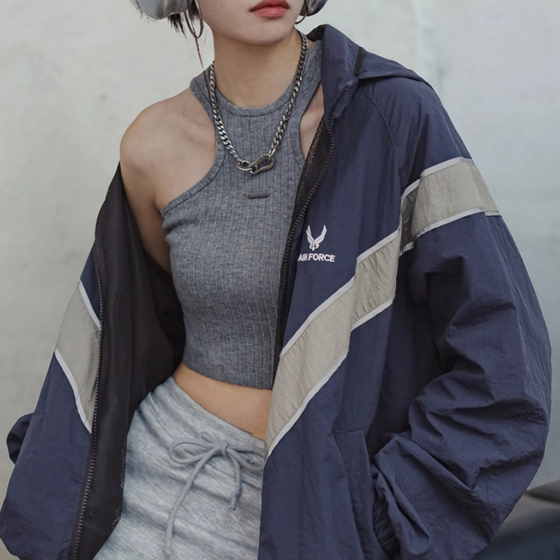 Retro reflective bomber jacket, view 7 - MRSLM