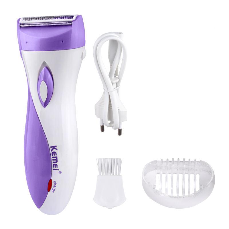 rechargeable lady shaver, view 3 - MRSLM