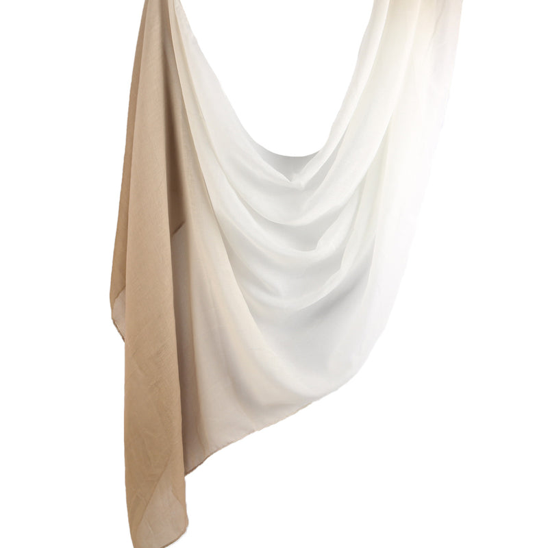 Thin gradient scarf for women, view 11 - MRSLM