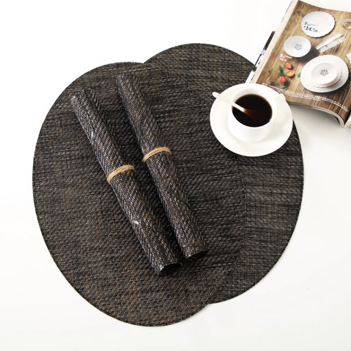 japanese style oval table mat - MRSLM