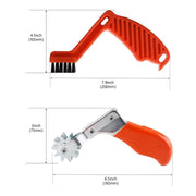 polishing disc cleaning brush, view 5 - MRSLM