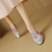 suede mule slippers, view 19 - MRSLM