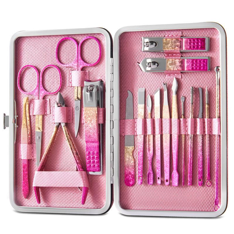 pink gold manicure and pedicure set - MRSLM