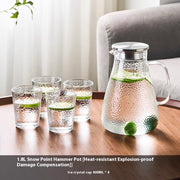 summer cold water bottle and juice pot set, view 3 - MRSLM