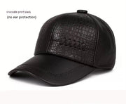 men's sheepskin leather hat, view 6 - MRSLM