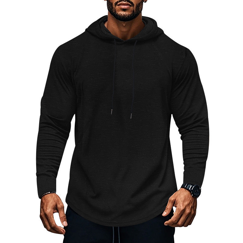 men's loose hooded sweater, view 9 - MRSLM