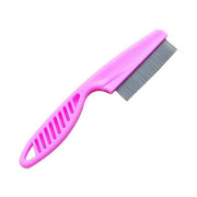 stainless steel pet hair comb, view 5 - MRSLM