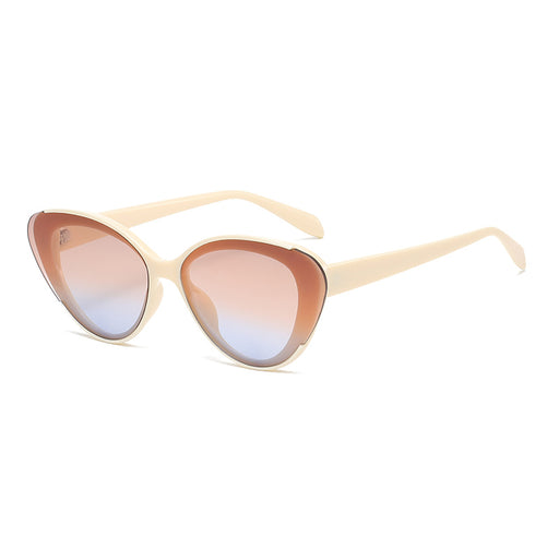 cat eye gradient sunglasses, view 2 - MRSLM