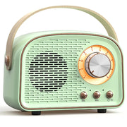 retro mini wireless speaker, view 2 - MRSLM