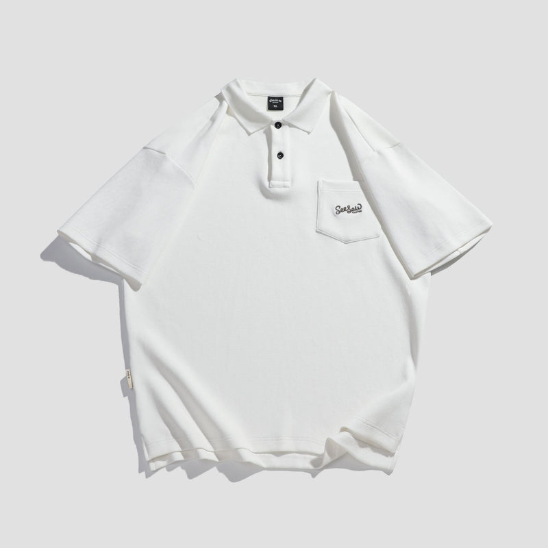 men's retro cotton polo shirt, view 7 - MRSLM