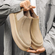 men's cow suede loafers - MRSLM