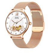 women's bluetooth calling smart watch, view 5 - MRSLM