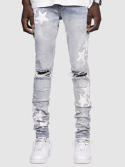 men's slim stretch jeans, view 8 - MRSLM