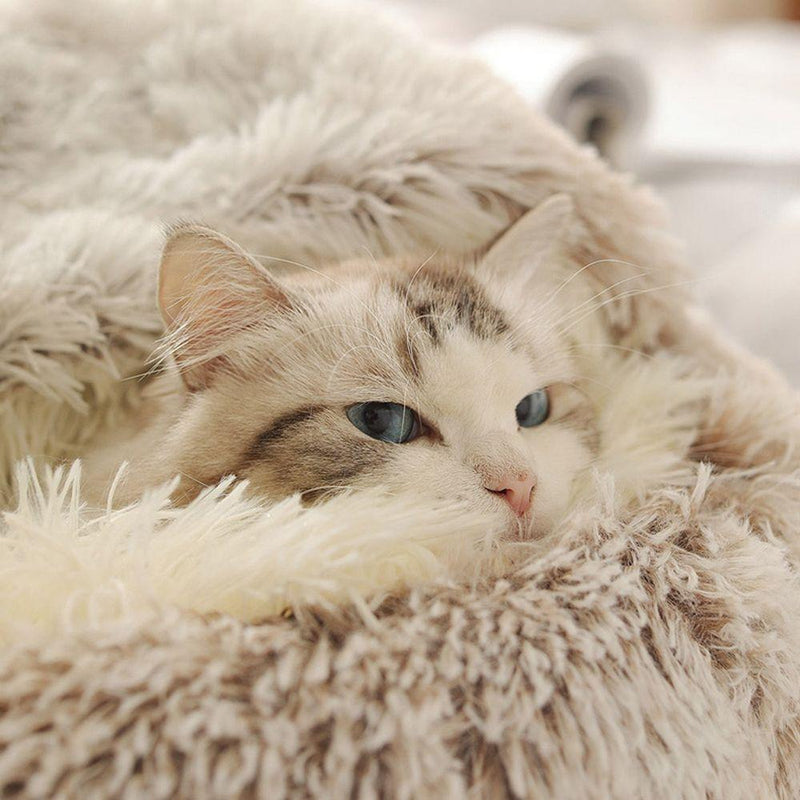 Plush cat bed, view 8 - MRSLM